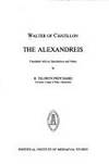 The Alexandreis.; (Mediaeval Sources in Translation)
