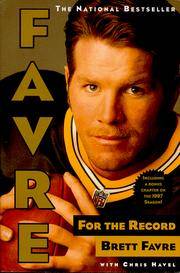 cover of Favre: For the Record
