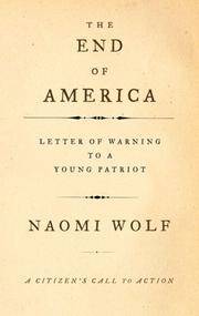 End of America : Letter of Warning to a Young Patriot