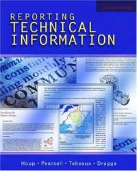 REPORTING TECHNICAL INFORMATION