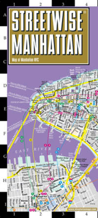 Streetwise Manhattan Map - Laminated City Center Street Map of Manhattan, New York (Michelin...