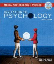 Invitation To Psychology, Media and Research Update, Second Edition