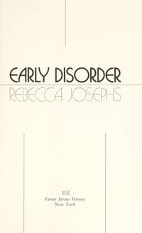 Early Disorder by Add Josephs, Rebecca