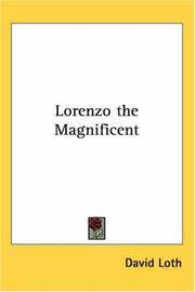 cover of Lorenzo the Magnificent