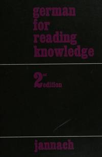 German for Reading Knowledge