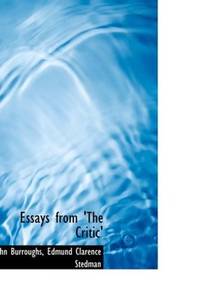 image of Essays from 'The Critic