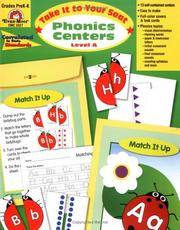 Take It to Your Seat Phonics Centers, Grades PreK-K