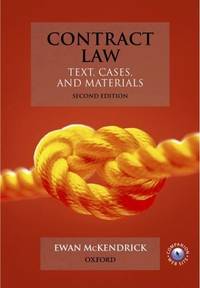 Contract Law : Text, Cases, and Materials