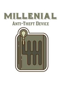 Millenial Anti-Theft Device: 6x9 120 pages dot grid | Your personal Diary