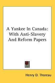 A Yankee In Canada