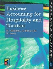 Business Accounting for Hospitality and Tourism