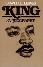 image of King: A BIOGRAPHY (Blacks in the New World) Lewis, David Levering