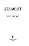 Straight by Dick, Francis - 1989