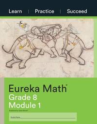 Eureka Math Learn Practice Succeed Grade 8 Module 1