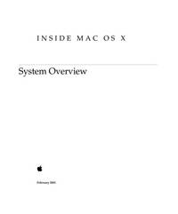 X: Inside Mac OS X System Overview