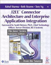 J2EE⢠Connector Architecture and Enterprise Application Integration