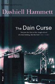 The Dain Curse by Hammett, Dashiell