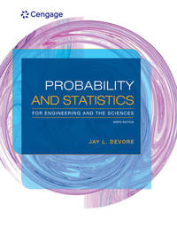 Probability and Statistics For Engineering and The Sciences (ISBN: 9781305251809)