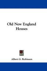 image of Old New England Houses