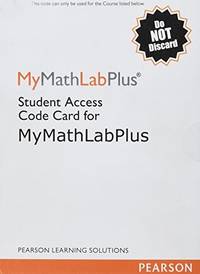 MyMathLab in MyLabsPlus - Student Access Kit