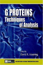 G Proteinstechniques Of Analysis