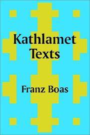 Kathlamet Texts