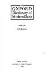 The Oxford Dictionary of Modern Slang