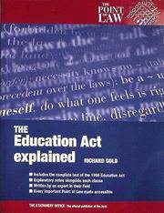 The Education Act Explained by Richard Gold