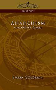 cover of Anarchism and Other Essays