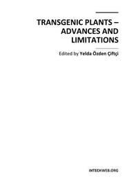 TRANSGENIC PLANTS ADVANCES AND LIMITATIONS (HB 2014)