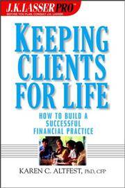 J.K. Lasser Pro Keeping Clients for Life
