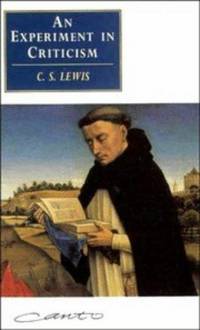cover of An Experiment in Criticism (Canto)