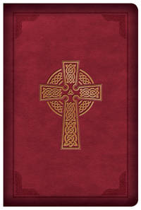 cover of Holy Bible: King James Version, Crimson Leathertouch, Celtic Cross Design, Reference