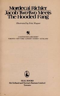 Jacob Two-Two Meets The Hooded Fang de Mordecai Richler - 1975