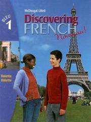 image of Discovering French, Nouveau!: Student Edition Level 1 2004 (English and French Edition)