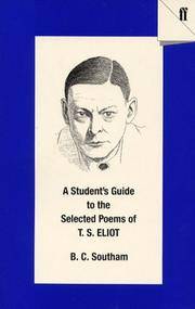 A Student's Guide to the Selected Poems of T. S. Eliot