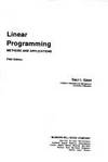 Linear Programming: Methods and Applications by Gass, Saul I