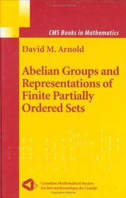 Abelian Groups and Representations Of Finite Partially Ordered Sets