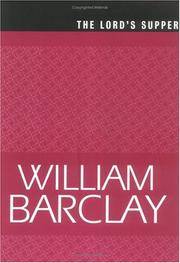 image of The Lord's Supper (William Barclay Library)
