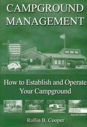 Campground Management: How to Establish and Operate Your Campground