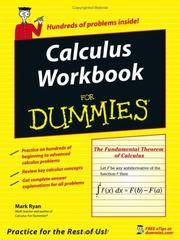 Calculus Workbook For Dummies