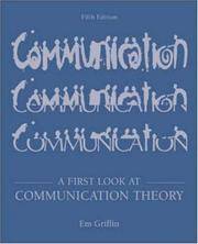 A First Look at Communication Theory with Conversations with Communication Theorists CD-ROM 2.0 by Em Griffin - Paperback - from Bonita (SKU: 0072824824)