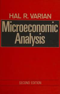 Microeconomic analysis by Varian, Hal R | Hardback | 1984-01-01
