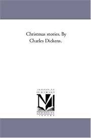 Christmas stories. By Charles Dickens. 