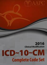 ICD-10-CM Complete Code Set 2016