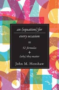 An Equation For Every Occasion