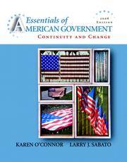 Essentials of American Government: Continuity and Change, 2008 Edition (8th Edition)