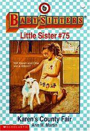Karen's County Fair (Baby-Sitters Little Sister, No. 75)