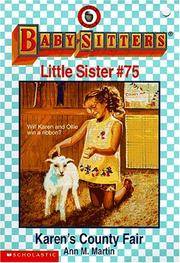 Karen&#039;s County Fair (Baby-Sitters Little Sister, No. 75) by Martin, Ann M.; Tang, Susan [Illustrator] - 1996-07-01