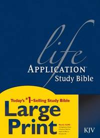 KJV Life Application Study Bible, Second Edition, Large Print (Red Letter, Hardcover)